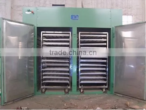 inside tray hot air oven for drying herbs