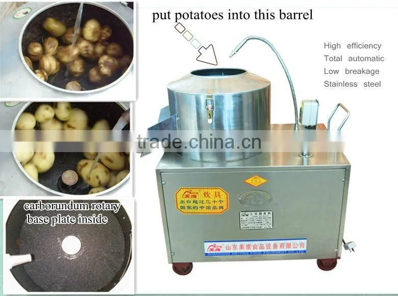 CE 2015 hot sale TP500 automatic potato peeler machine