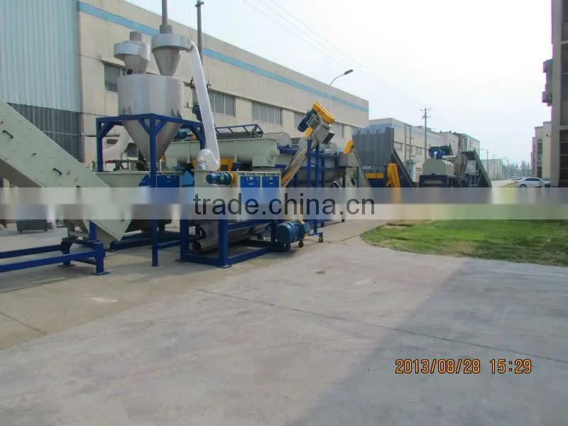PE PP film recycling plant with CE certificate