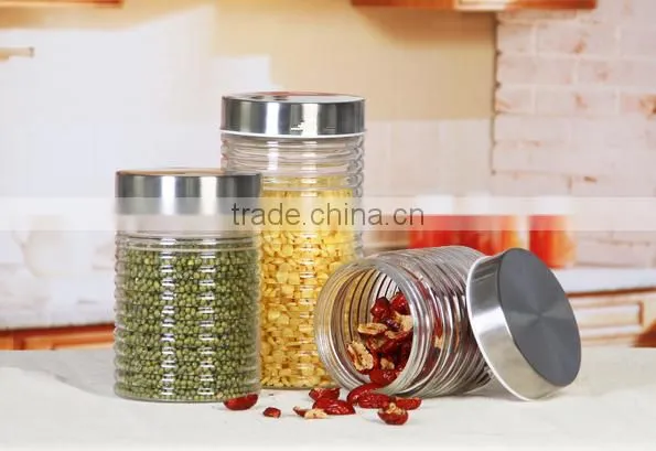 Glass Candy Jar(HLTH-S071)