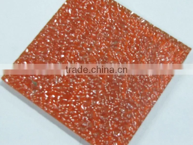 Indoor partition polycarbonate embossed sheet