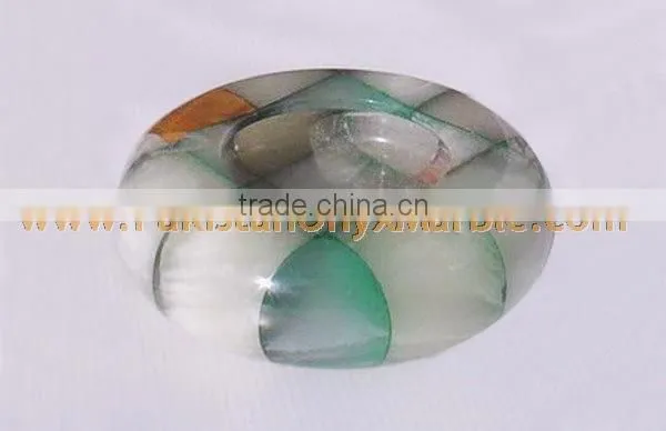 Wholesale hand painted ONYX CIGARETTE ASHTRAY HANDICRAFTS