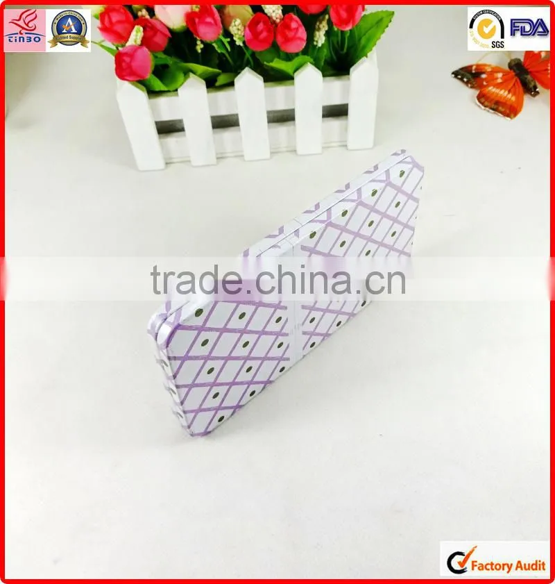 factory sale custom rectangular wholesale battery tin box