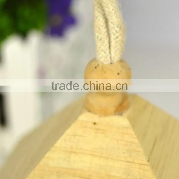 Wholesale Wooden bird nest, decorated wooden bird house
