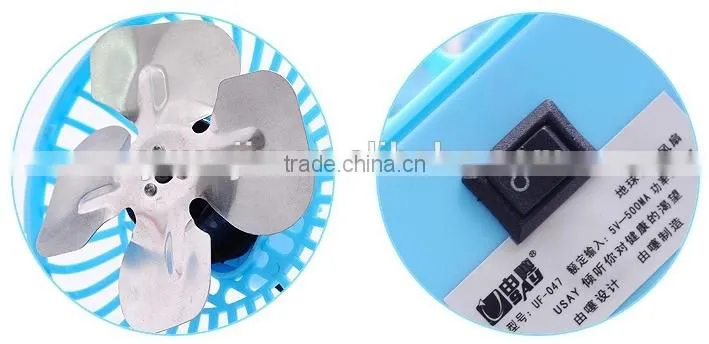 Supply fashion Creative USB globe 4 inch aluminum fan