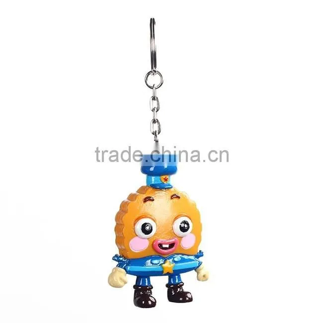 Lovely custom keychain doll/key organizer