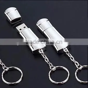 metal oval USB flash driver, novelty USB memory 8GB