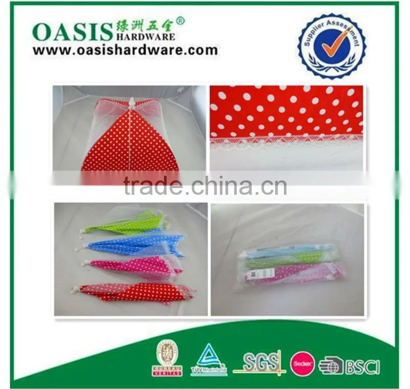 4 sides mesh polyester food cover Mesh food cover Outdoor food covers