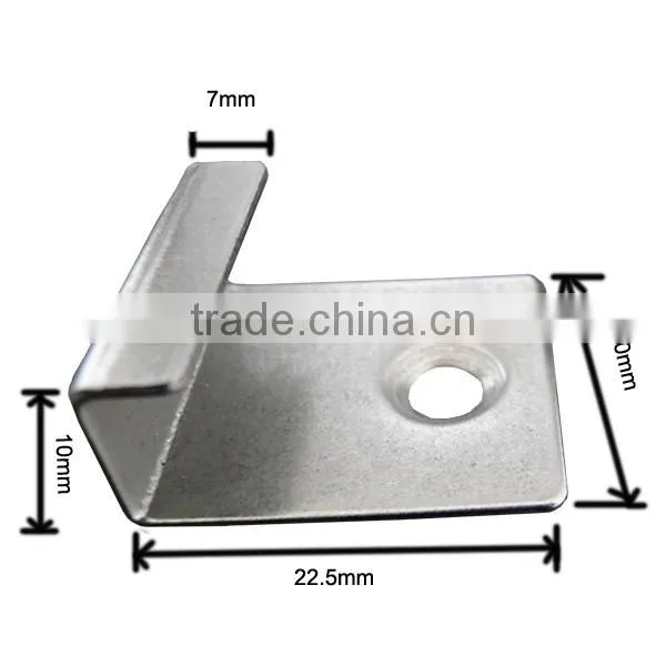 Bifrost wpc Factory sale outdoor wpc decking clip, stainless steel clips, plastic clips