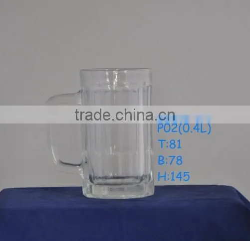 400ml Beer Glass glass beer tumbler