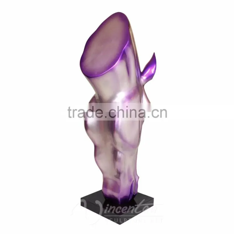 home decoration promotion resin craft fiberglass head horse statue