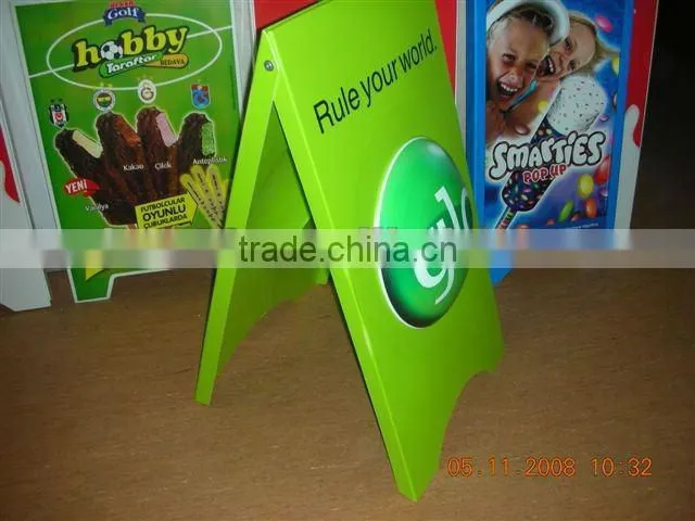 Vacuum forming plastic billboard
