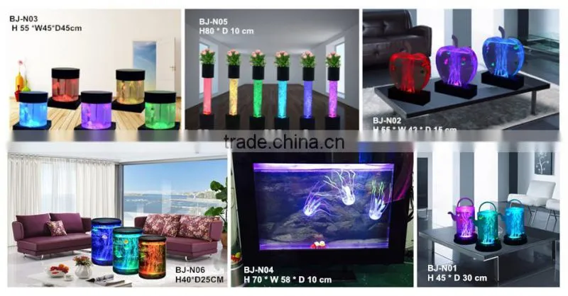 useful lighted acrylic display case reception desk