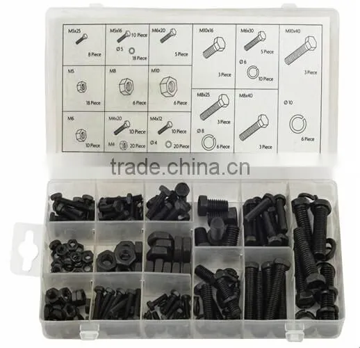 180 pcs nut & bolt assortment / Household hardware set