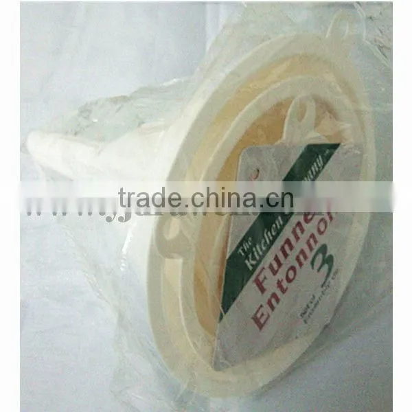 PF-5181 3-Piece Food Safe Grade plastic funnel