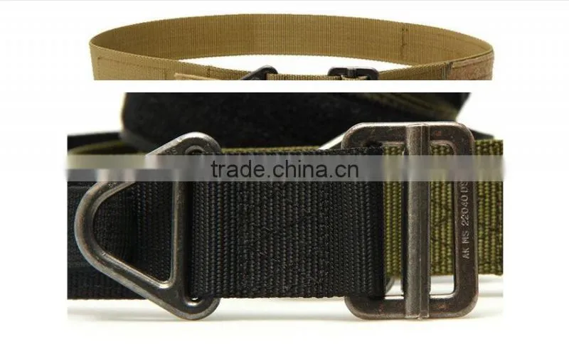 Tactical belt military Nylon webbing belt