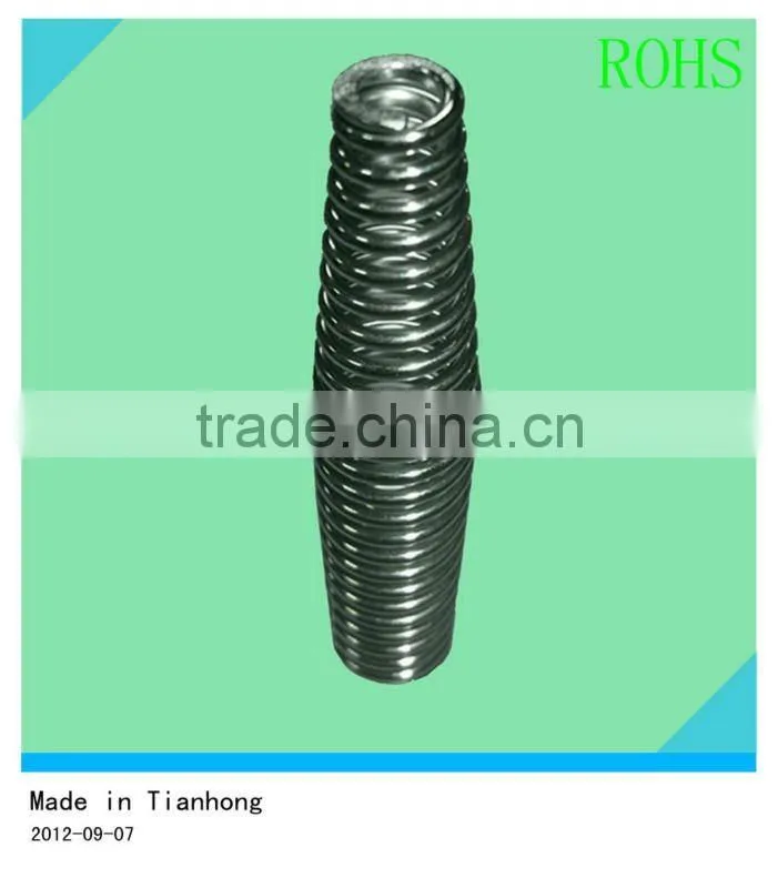 Heavy duty compression springs with large diameter
