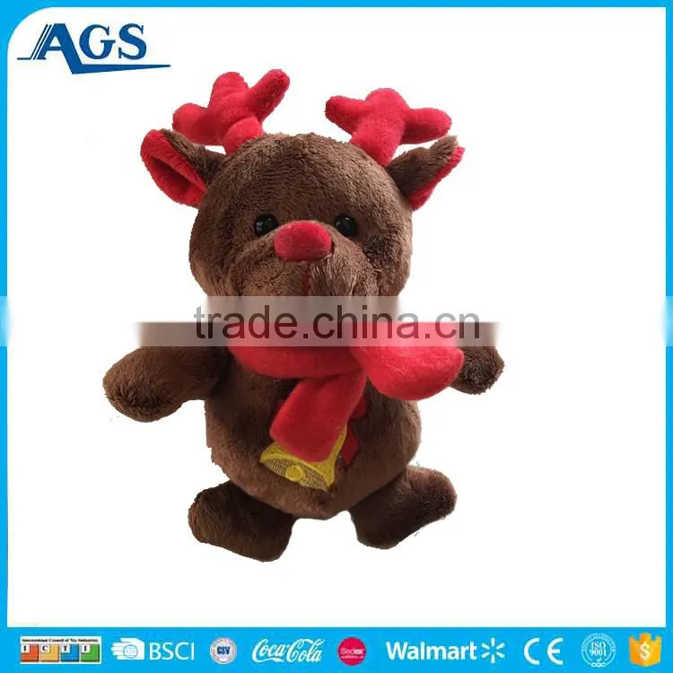 2017 new design christmas plush toy gent penguin hot sale festival toy