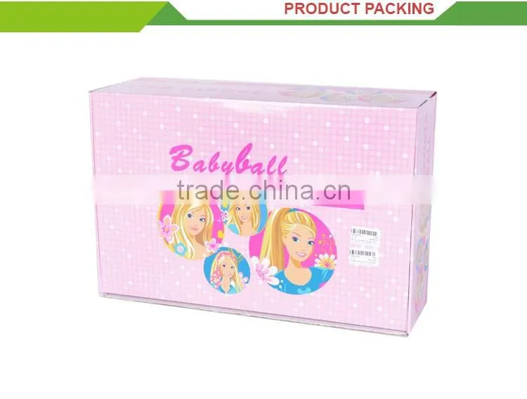 Hot selling colorful cartoon children ball with elastic string