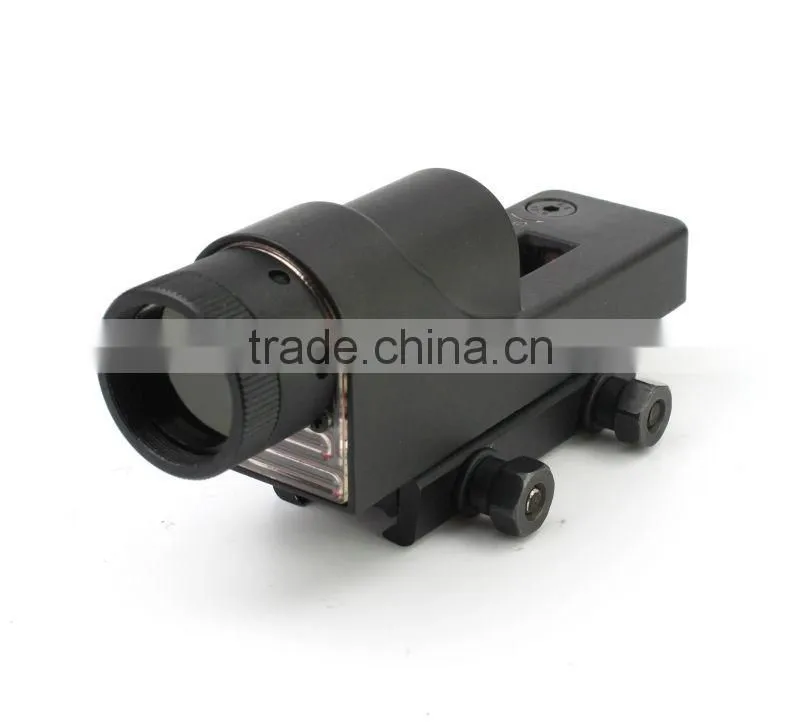 Tactical red dot sight with light sensor control switch