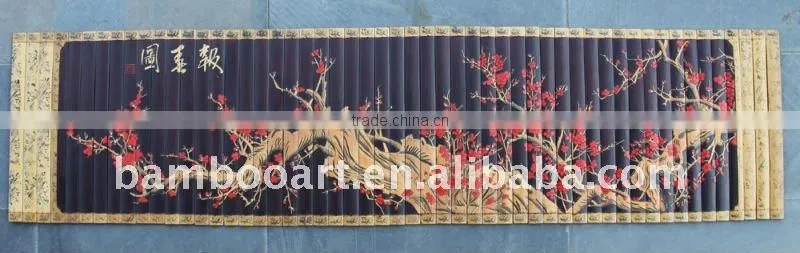 bamboo carving crafts (flower)