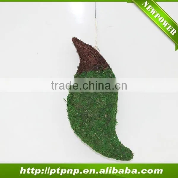 bean design handmade hanging decorative moss flower baskets and planters