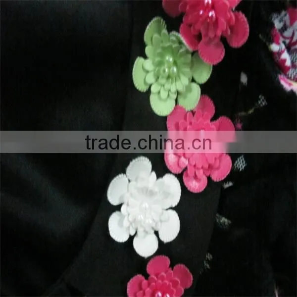 2015 Spring/Summer Woman Fashion Design Black Lace Shirt&Blouse
