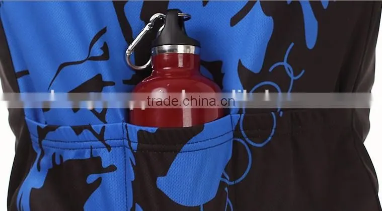 Flat Lock Road Bike Jersey with Full Zipper 2014 Custom Made