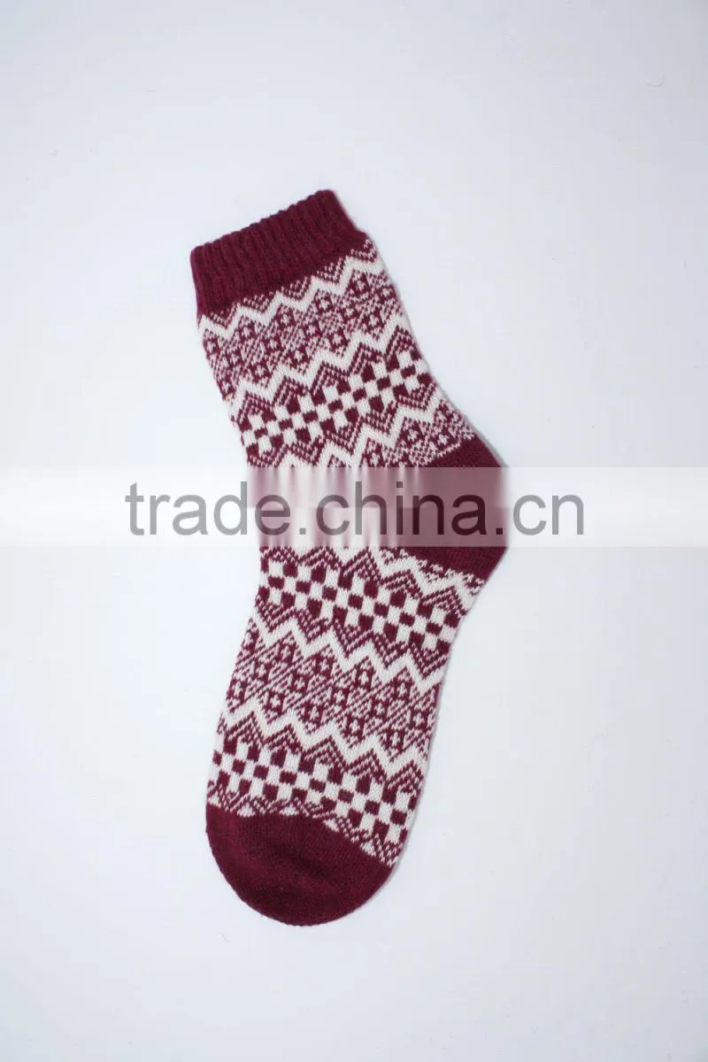 winter thick merino wool socks women