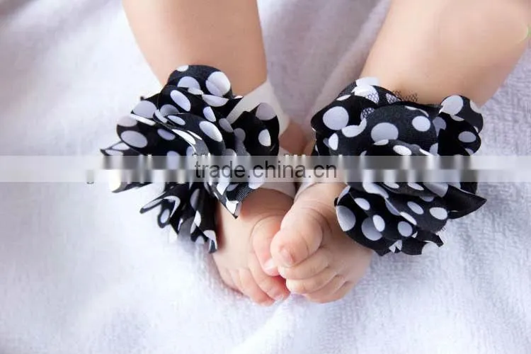 New Arrival Top Baby Shoes Flower Design Baby Prewalker Shoes Infant Shoes Cotton Barefoot Sandals