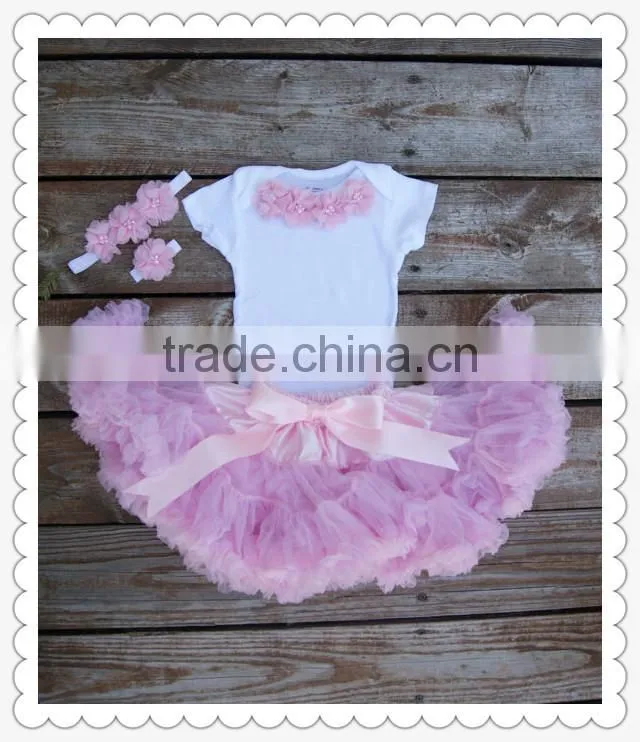 Wholesale Red And Blue Girls Patriotic Skirts Kids Fall Top Baby Girls Skirt Set