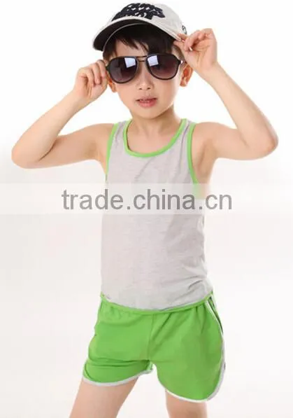 Wholesale clothes summer boy set child clothing 16
