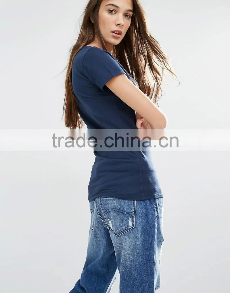 High quality oem wholesale t shirt custom printing Reasonable price t shirt for girl