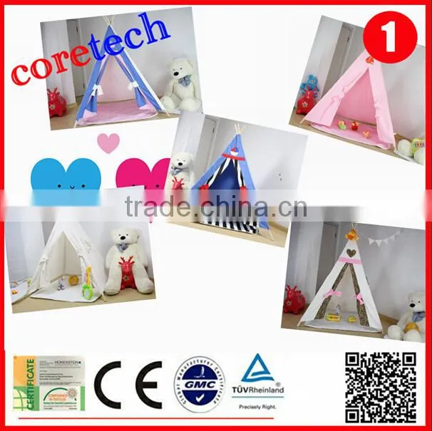 Eco friendly wood canvas tipi tent, tents