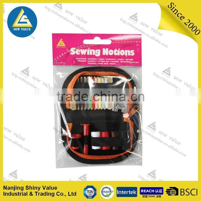 professional mini disposable sewing kit for hotel/travel/airline/office