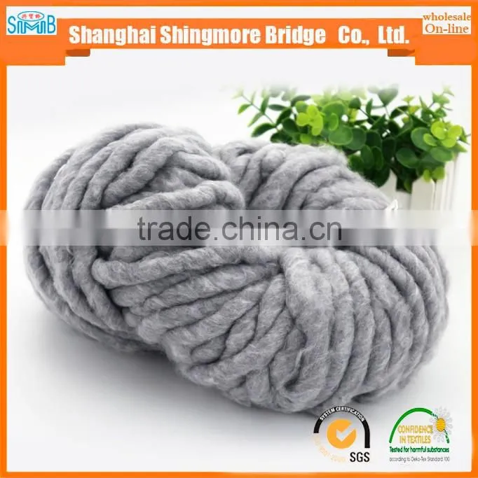 China knitting yarns factory cheap wholesale high quality knitting wool yarn on hanks