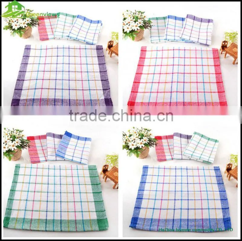 Wholesale Cotton Gauze Wash Cloths Face Cleaning Towel 100% Cotton Thick Tea Towel Linen Cotton Tea Towel