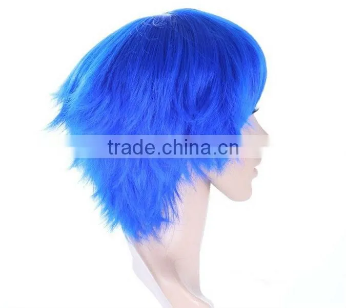 Pop Women Wig Factory in Yiwu,Pop World Cup Brazilian Wigs,Synthetic Lace Party Wig,Wholesale Cheap Hair Full Lace Wig