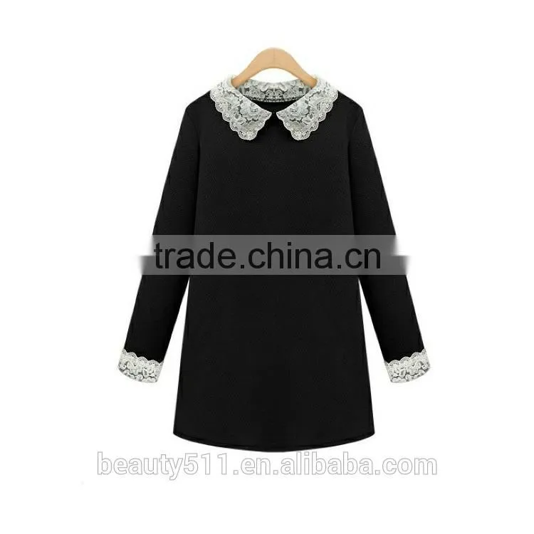 summer women dress organza black lady dress SD79