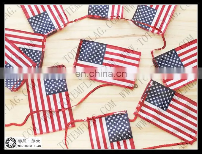 American Bunting String Flag / Bunting String Flag