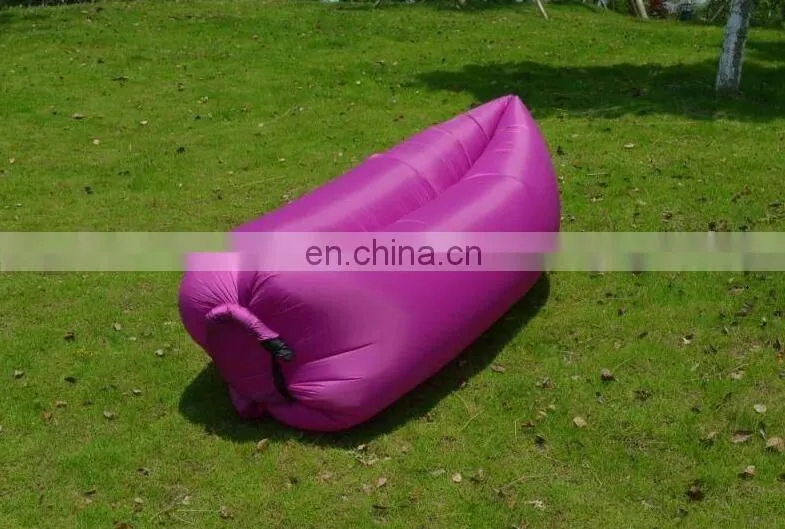Fast Inflatable Portable Outdoor or Indoor Lazy Bed for Camping, Beach, Park, Backyard