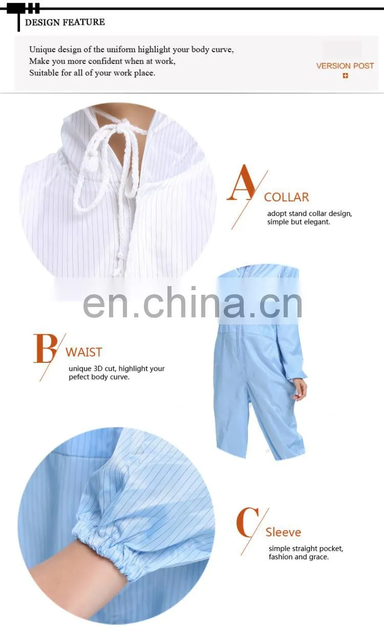 OEM Clean Room Overall ,Antistatic Overalls Working Clothes,Painter Coveralls