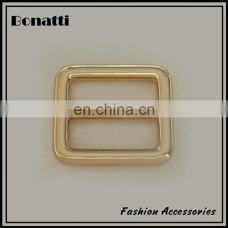 casual style bronze metal roller bag buckles