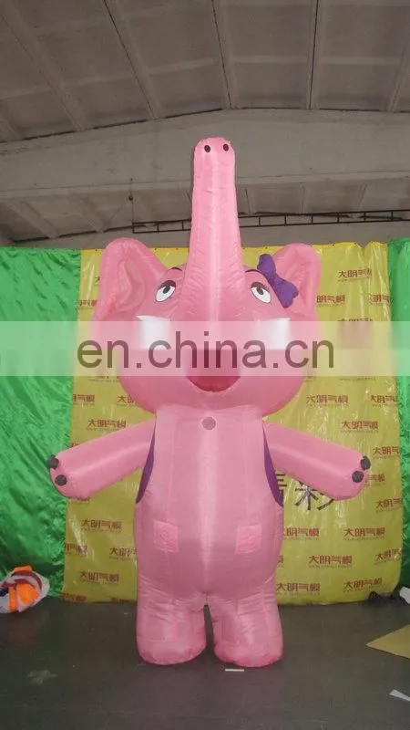 new style popular cute inflatable elephant costume for decoration