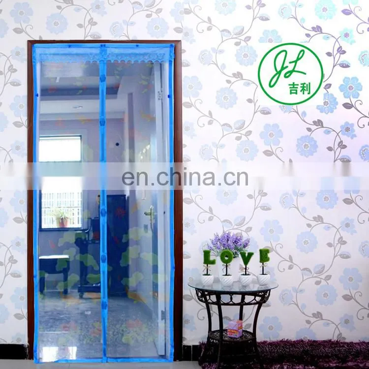 Portable outdoor essential transparent Magnetic Mosquito net door curtain for Anti insects