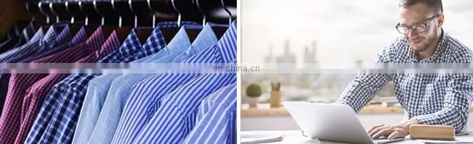 100% Cotton Shining Shirt Fabric Stock Lots