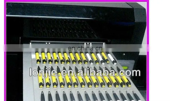 SLJET flat printing machine to print on pens