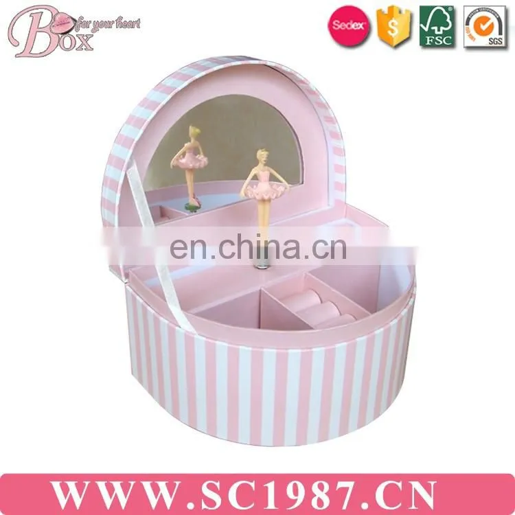 Custom Sweet Cute Little Princess Dancer Jewelry Music Box
