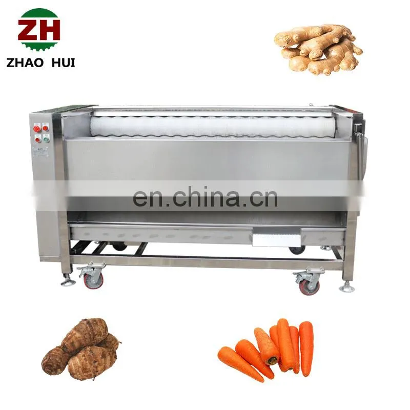 High efficiency comercial potato peeling machine taro washer and peeler ginger peeling machine