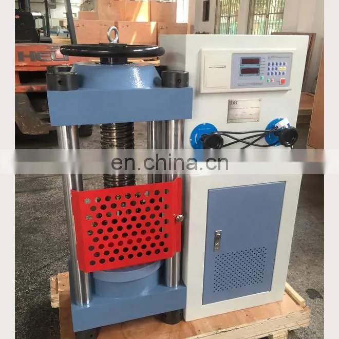 Manual Concrete Compression Testing Machine+Lab Testing Equipment